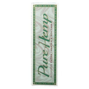 Pure Hemp Rolling papers - single wide classic size