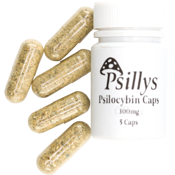 Psillys Microdose Capsules - 5x300mg Psilocybin | MMJDirect